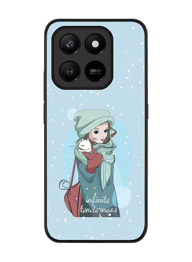 For Honor X7d 4G / X7d 5G / 400 Smart Case,Slim fit Camera Protection, Shockproof Thin Phone cover  - Infinite Tenderness